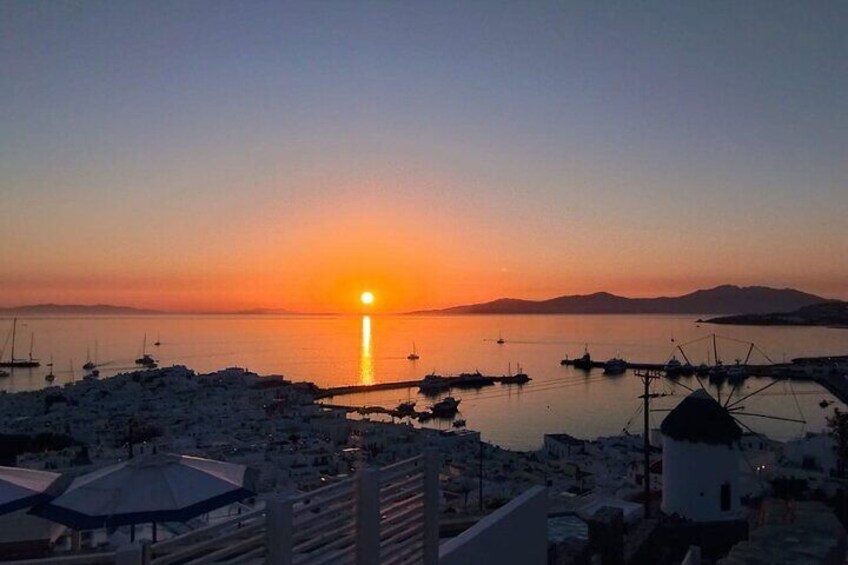 Mykonos Sunset : Romantic Private Jeep Tour