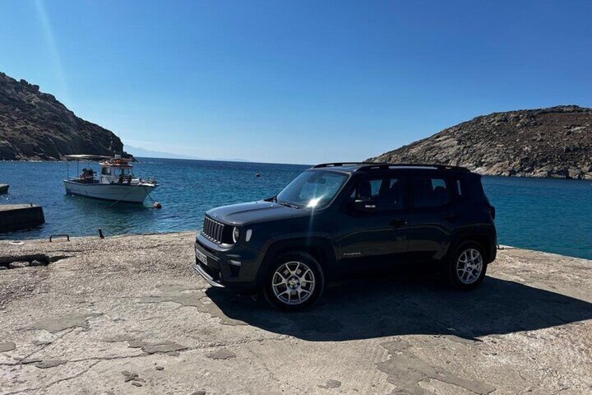 Mykonos Sunset : Romantic Private Jeep Tour