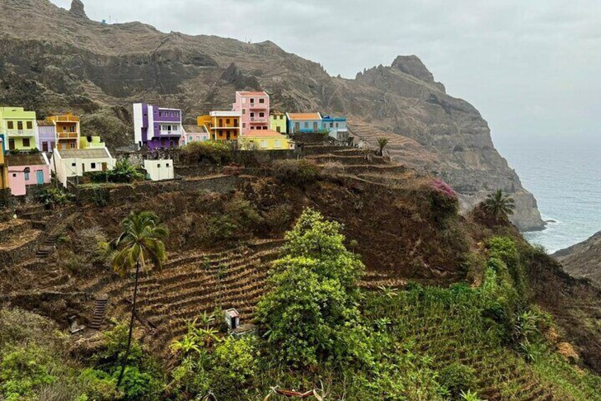 Santo Antão: Walk Ponta do Sol to Fontainhas, Picturesque Village