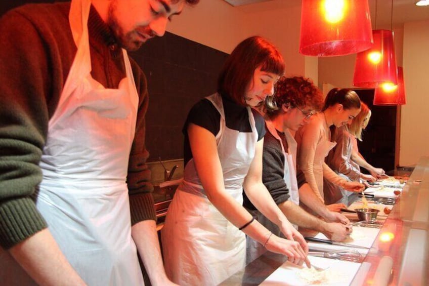Rome Pasta Lasagna Fettuccine and Tiramisu Cooking Class