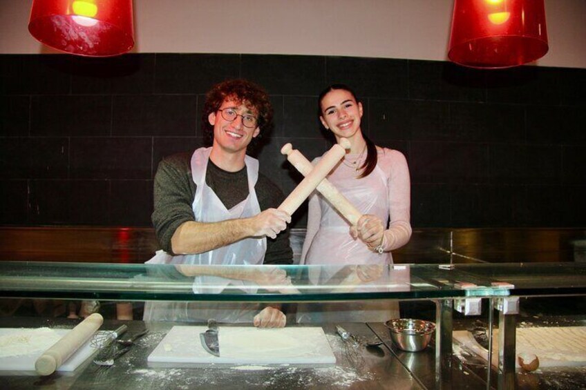 Rome Pasta Lasagna Fettuccine and Tiramisu Cooking Class