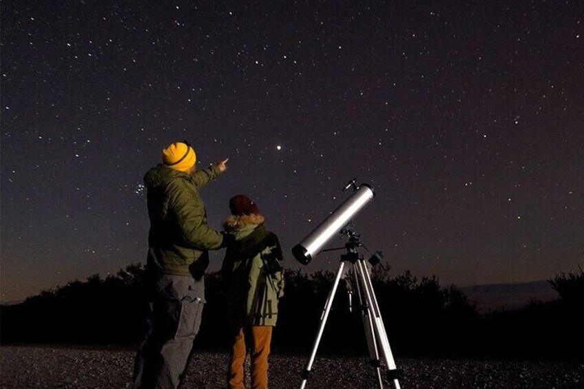 Magic starry sky over Boavista