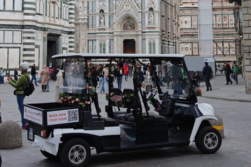 Private Guided Golf Cart Tour in Florence