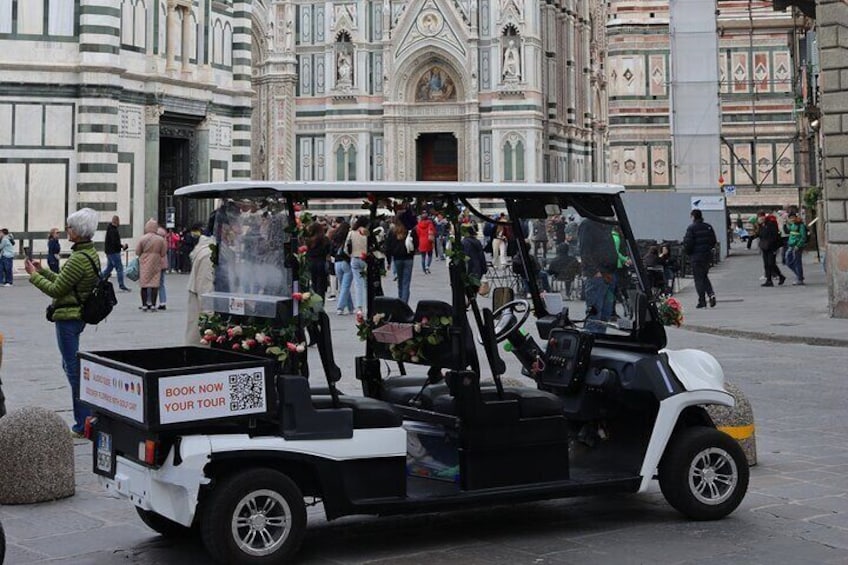 Private Guided Golf Cart Tour in Florence