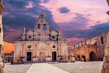 Souda Port Bay to Arkadi Monastery Four to Five Hour Private Tour