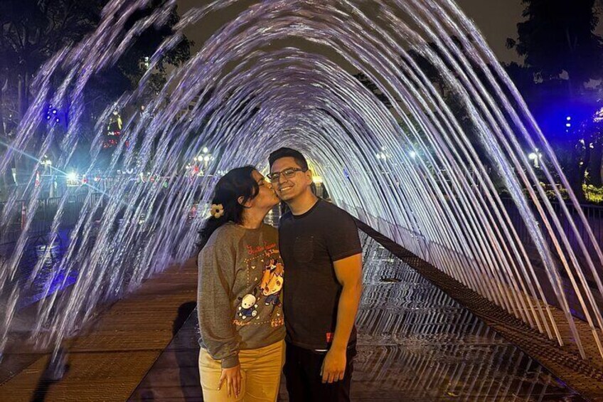 Tour Night Magic Water Park and Ravine with Transfer 