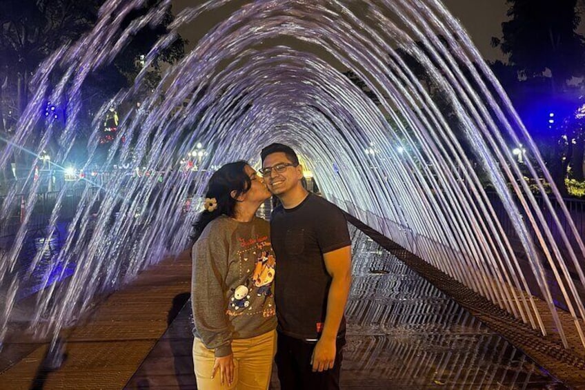 Tour Night Magic Water Park and Ravine with Transfer