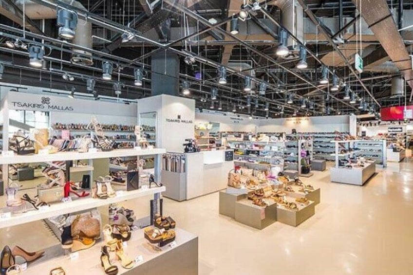 Factory Outlet of Athens Airport Private Shopping Tour