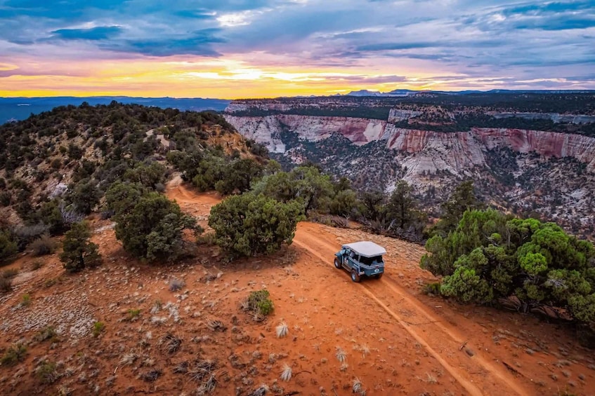 Picture 1 for Activity East Zion: Top of the World Sunset Jeep Tour