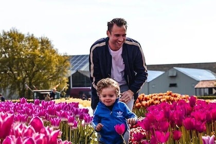 Lisse: Private family friendly Tulips Tour & kids-activities