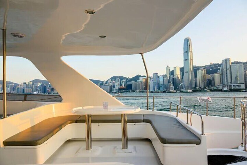 Victoria Harbour: Stunning Evening City Lights Cruise