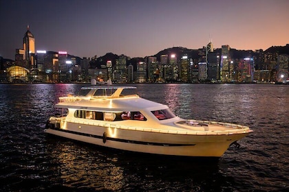 Victoria Harbour: Stunning Evening City Lights Cruise