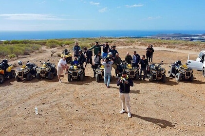 Tenerife, Sunset Quad Tour with Food and Drinks