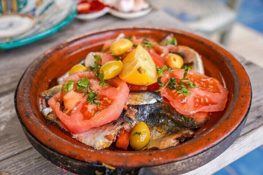 Sardine tagine