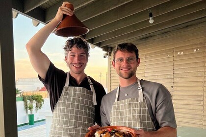 Traditionelt marokkansk køkken i Essaouira - Havudsigt og medina