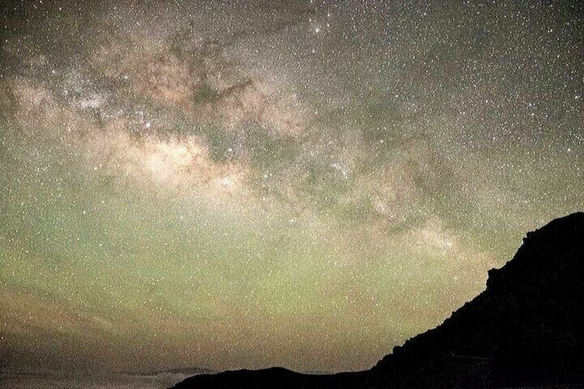Milkyway and airglow