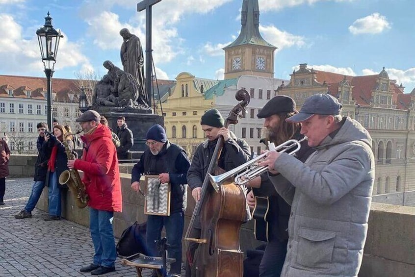 Prague Full Day Private Tour from Salzburg via Český Krumlov