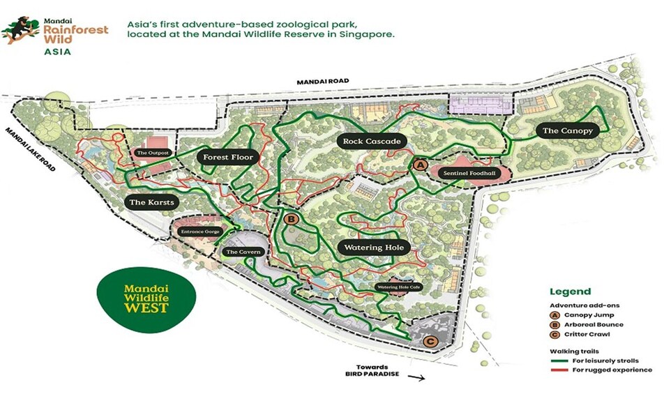 Singapore: Rainforest Wild Asia in Mandai