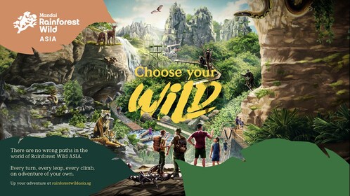 Singapur: Rainforest Wild Asia Park en Mandai