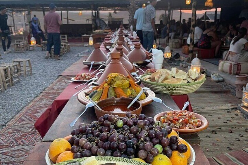 Agafay Desert Quad & Camel Rides with Dinner Show
