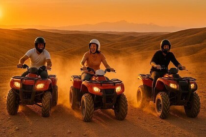Agafay Desert Quad & Camel Rides with Dinner Show