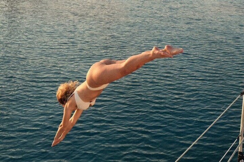 From Ierapetra Chrissi Island Sunset Catamaran Cruise