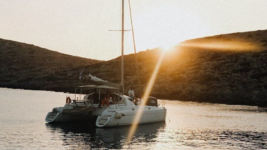 From Ierapetra Chrissi Island Sunset Catamaran Cruise