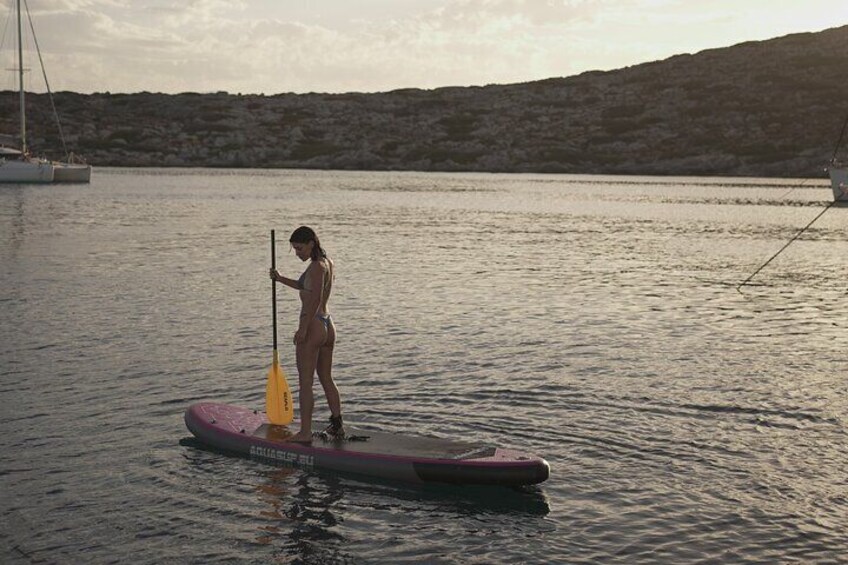 From Ierapetra Chrissi Island Sunset Catamaran Cruise