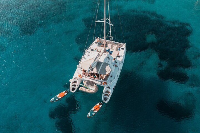 From Ierapetra Chrissi Island Sunset Catamaran Cruise