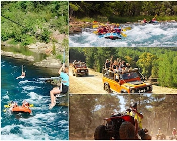 Antalya: Köprülü Canyon River Rafting w/Lunch & Transfer