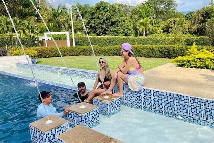 Medellín Coffee Tour in Mountains and Santa Fe Colonial with Pool