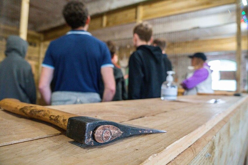 Picture 1 for Activity Llangollen: 30-Minute Axe Throwing Session