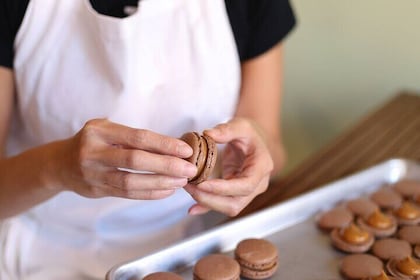 Macaron Making at a Local Brewery in Atlanta