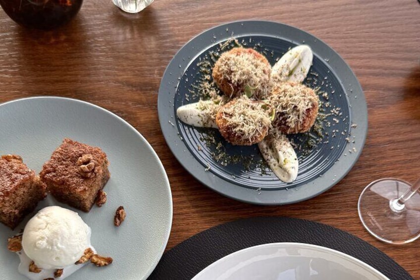 Discover Athens Flavors with Private Roof Top Dinner