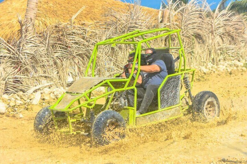 Off-Road Buggy Adventure with Cave Swim and Macao Beach Dip
