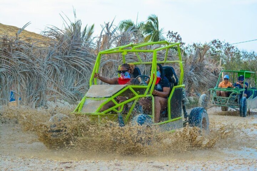 Off-Road Buggy Adventure with Cave Swim and Macao Beach Dip