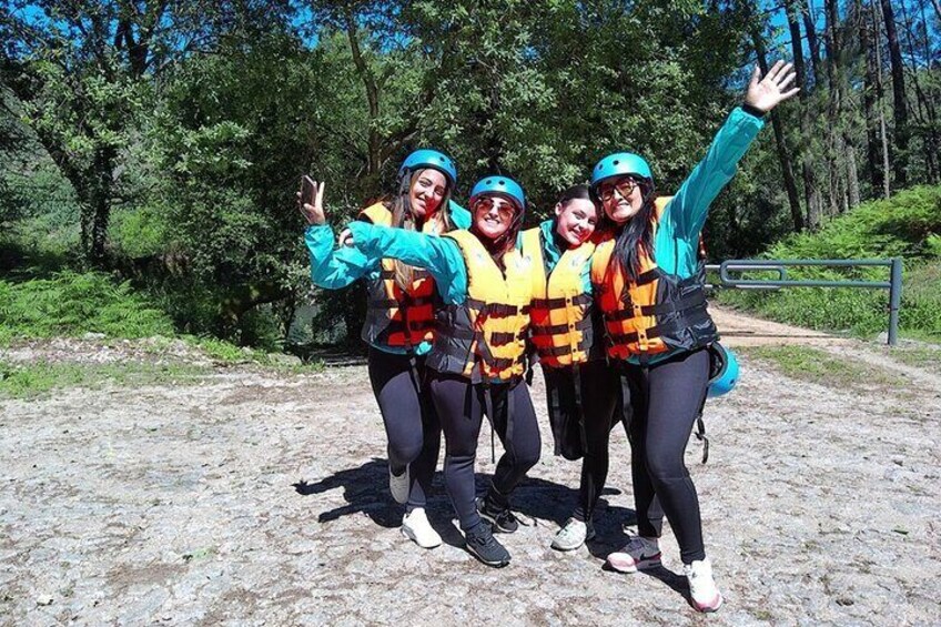 Rafting on the River Minho in Melgaço