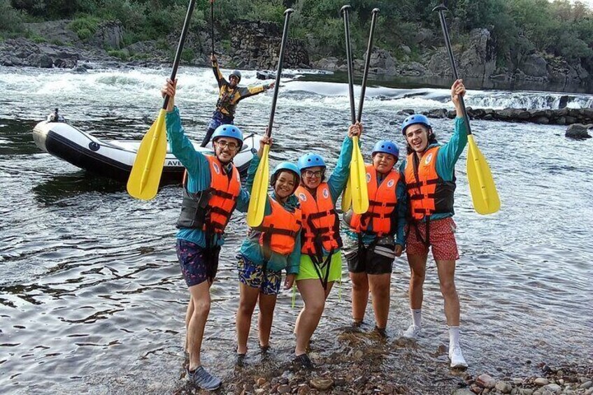 Rafting on the River Minho in Melgaço