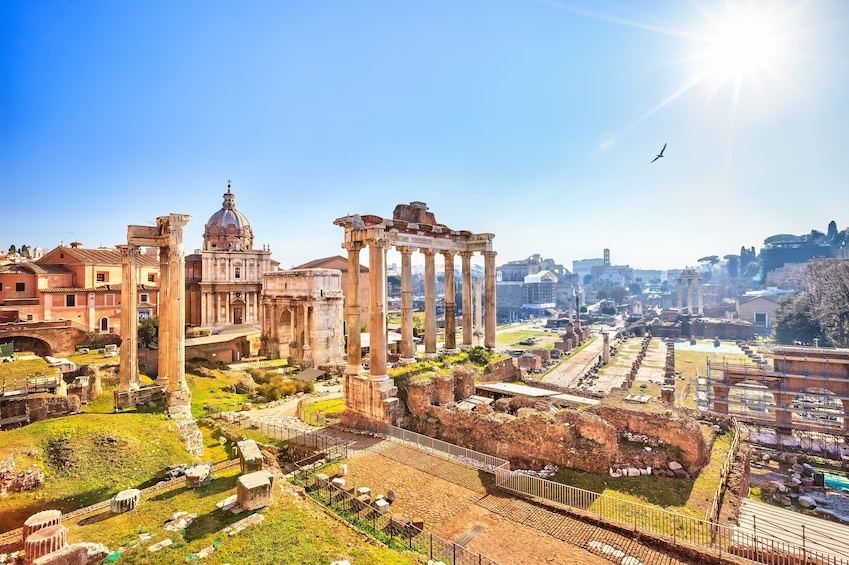 Roman ruins in Rome