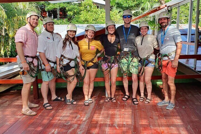 Private Mega Combo Zipline Monkey Sloth Snorkeling Chocolate Rum