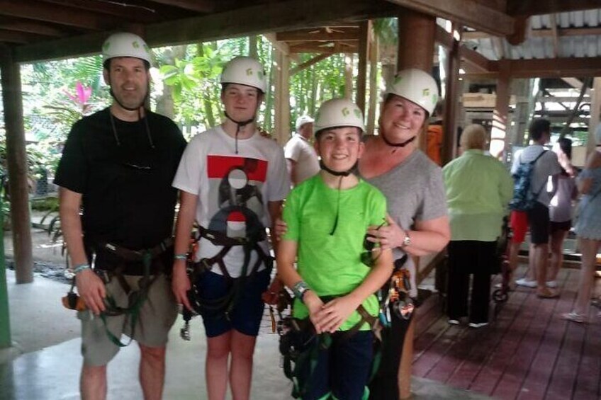Private Mega Combo Zipline Monkey Sloth Snorkeling Chocolate Rum