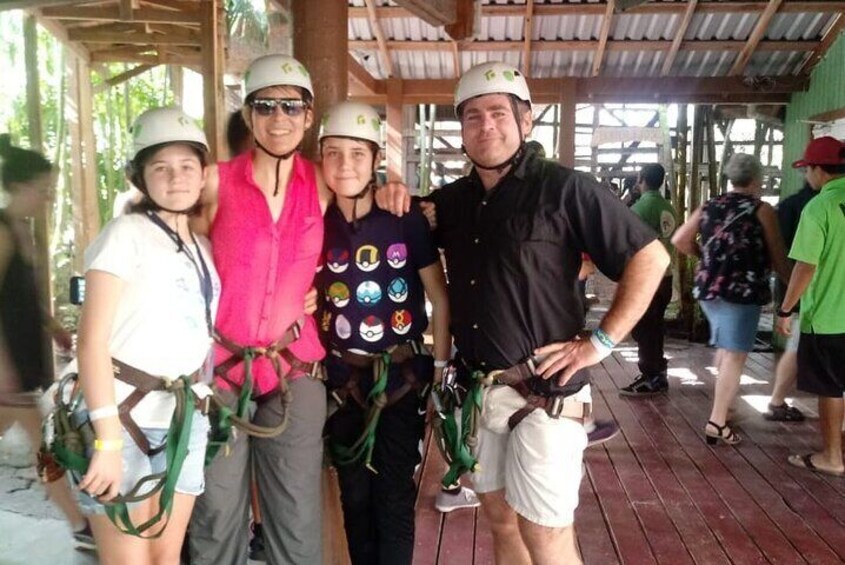 Private Mega Combo Zipline Monkey Sloth Snorkeling Chocolate Rum