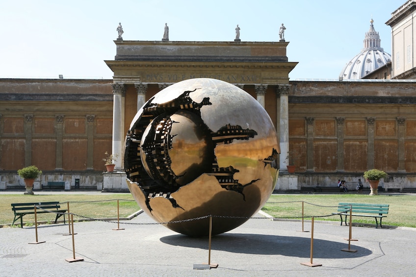 Vatican Golden Globe
