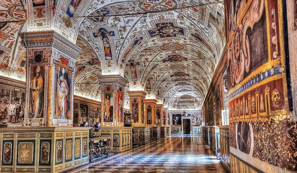 Vatican Museums interior 