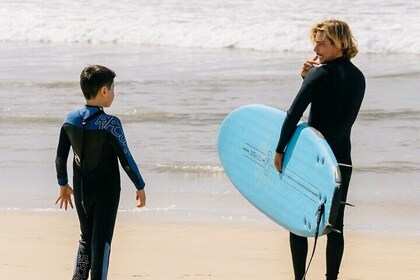 Exclusive Surf lesson on 4x4 return transport
