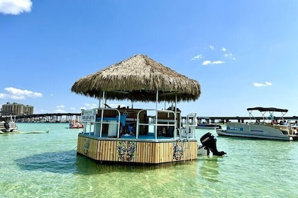 Private 3 Hour Tiki Boat Tour to Shell Island