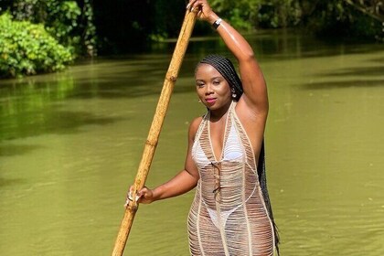 Private Lethe Bamboo Rafting Lime Stone Foot Massage Tour