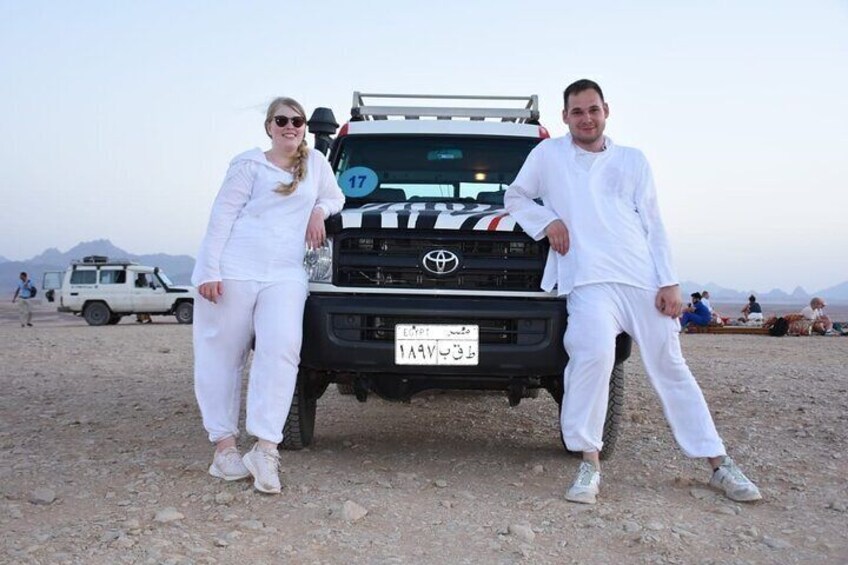Stargazing And Jeep Adventure With Dinner And Show from Hurghada