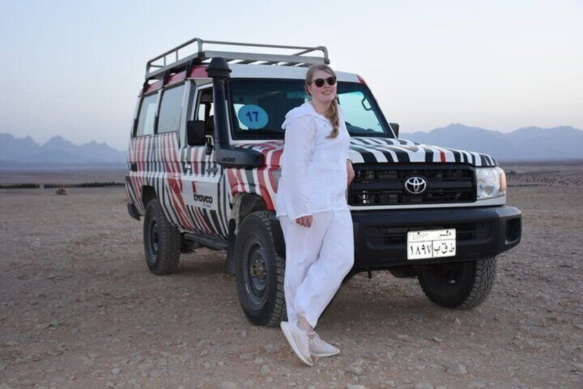 Stargazing And Jeep Adventure With Dinner And Show from Hurghada