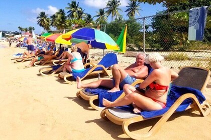 St. Lucia Beach Day with Paradise Beach Comforts & Transport